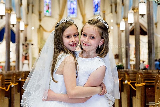 Ana and Sophie's First Communion