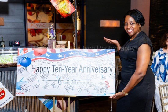Fabiola Milord DDS 10 Year Office Anniversary