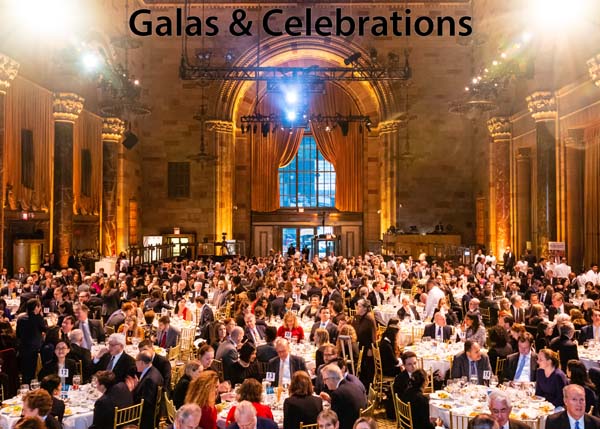 Photography for Galas and Celebrations