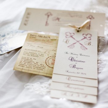 Key to the Heart Invitation Key to the Heart Invitation