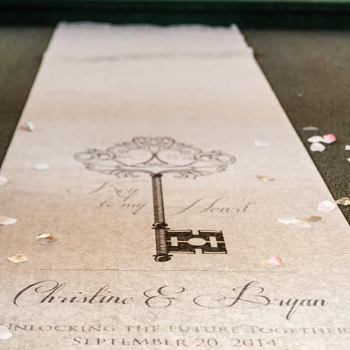 Aisle Runner Key to My Heart Aisle Runner Key to My Heart