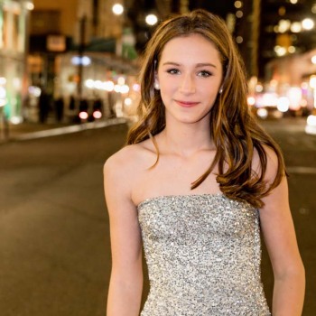 Bat mitzvah girl on NYC street