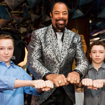 Walt Frazier and mitzvah siblings