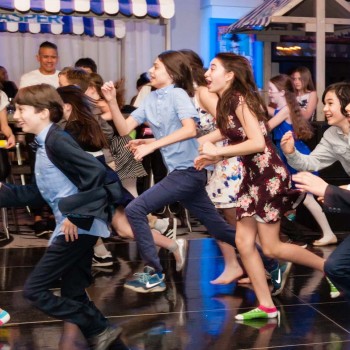 Let the bar mitzvah party begin