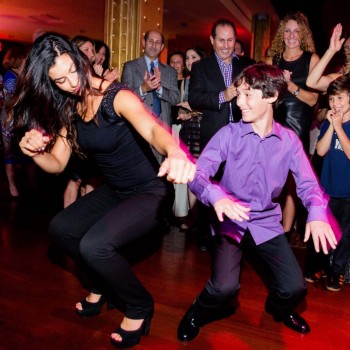 Dancer and bar mitzvah boy