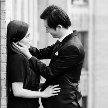 Engaged and in love in NYC