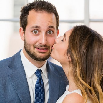 Engagement jitters? I think not.