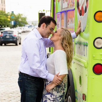 Ice cream truck engagement