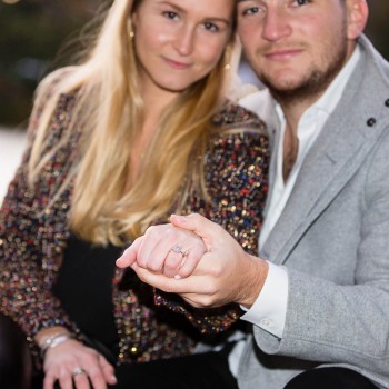 Newly engaged with ring