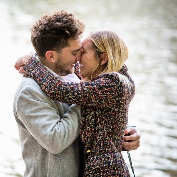 Central Park and newly engaged