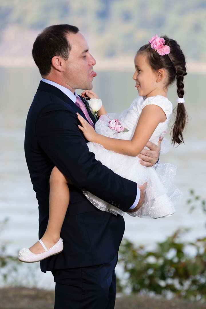 Groom-and-daughter