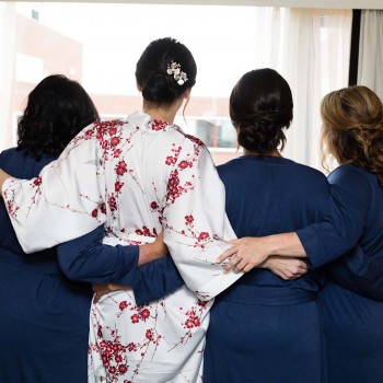 Bride-and-bridesmaids