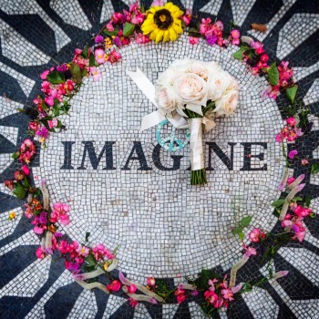 Wedding bouquet in Imagine circle