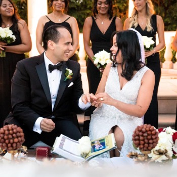 Traditional Persian wedding table