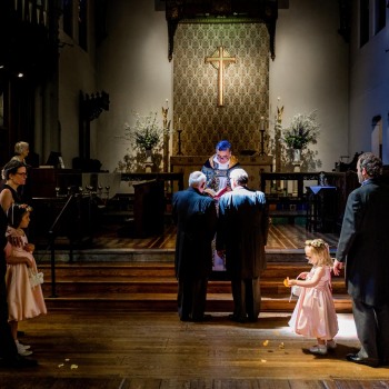 Same sex wedding vows in Episcopal church