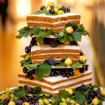 Incredible wedding cake
