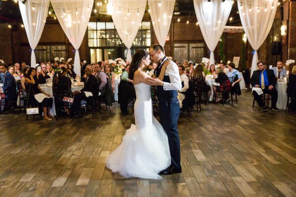 First dance at wedding reception