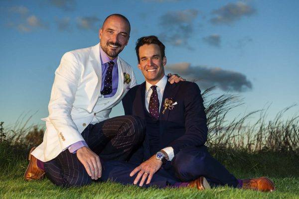 Happy Pride Month! The Grooms Celebrate in the Hamptons.